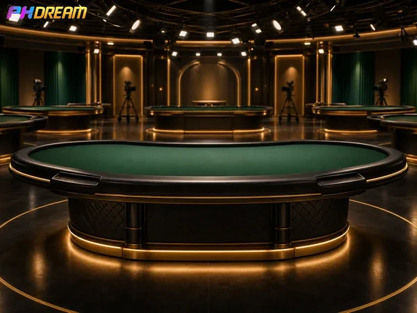 Live dealer baccarat table – image one